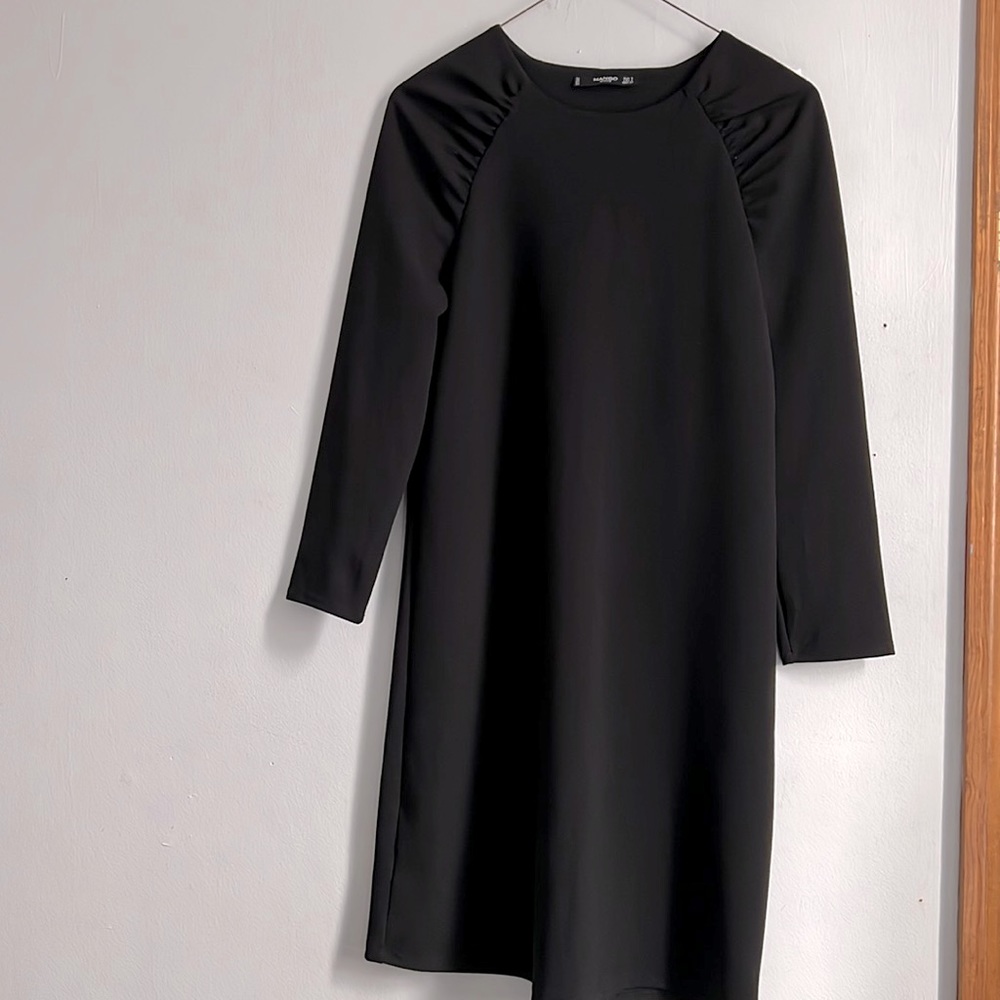 Mango Black Dress